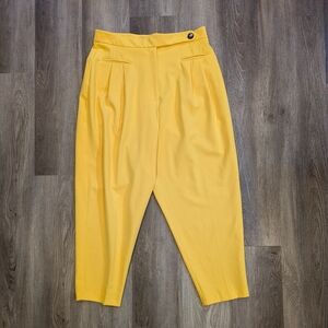 ASOS Yellow High-waisted Pants
